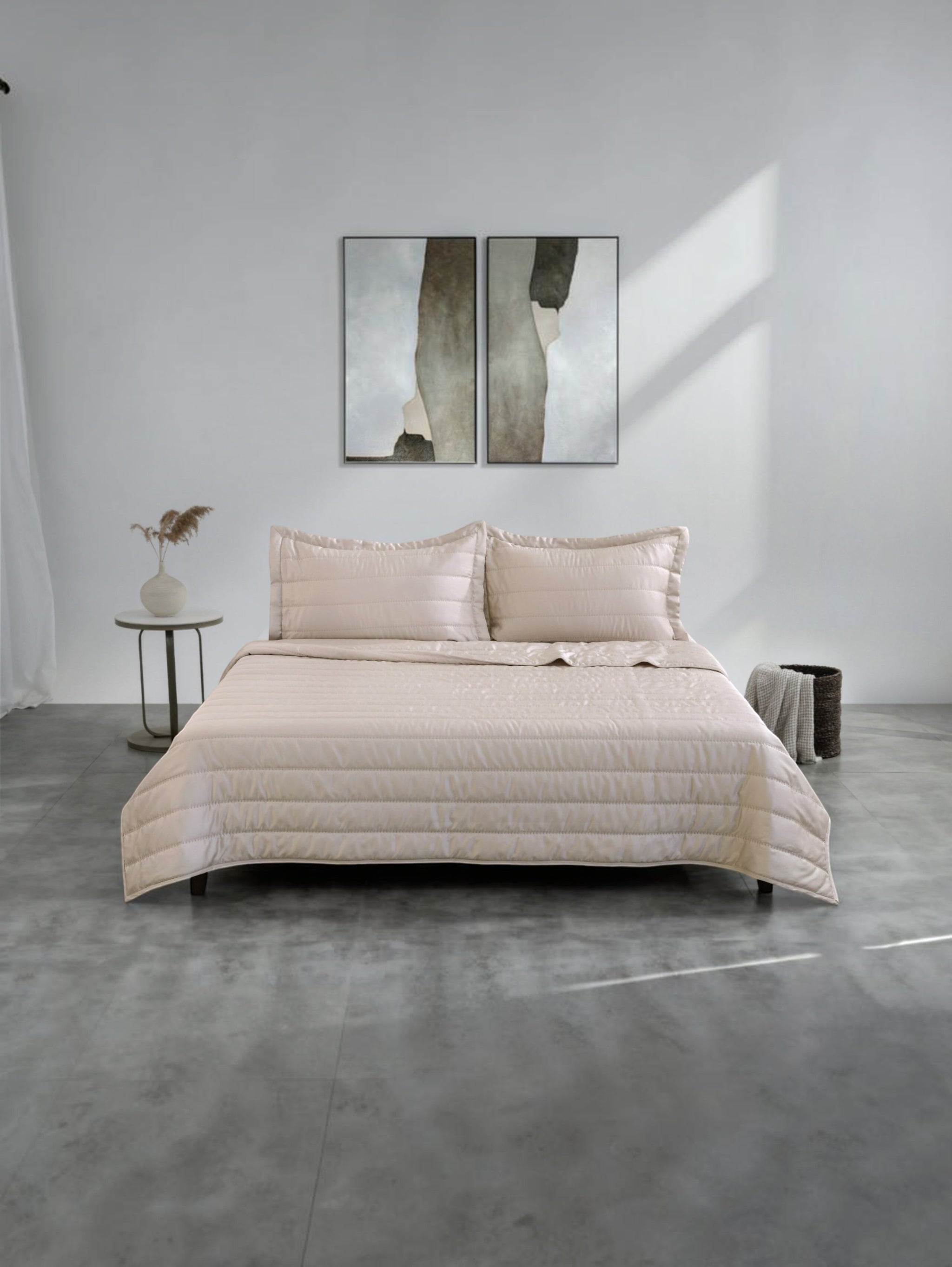100% Tencel Embroidered Bed Spread Set