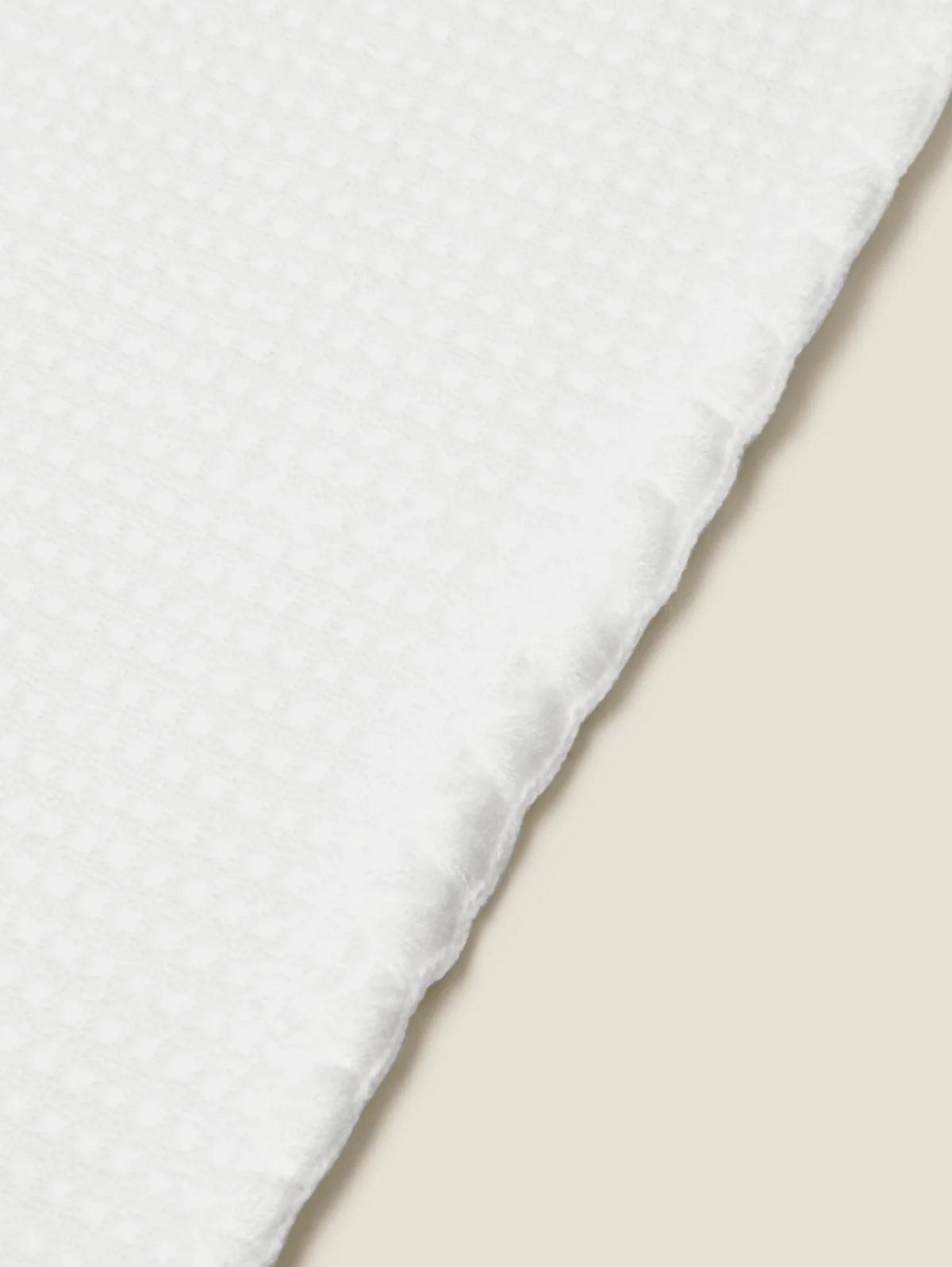 Sienna Burnout Blanket KING - 240 x 220  CM / White