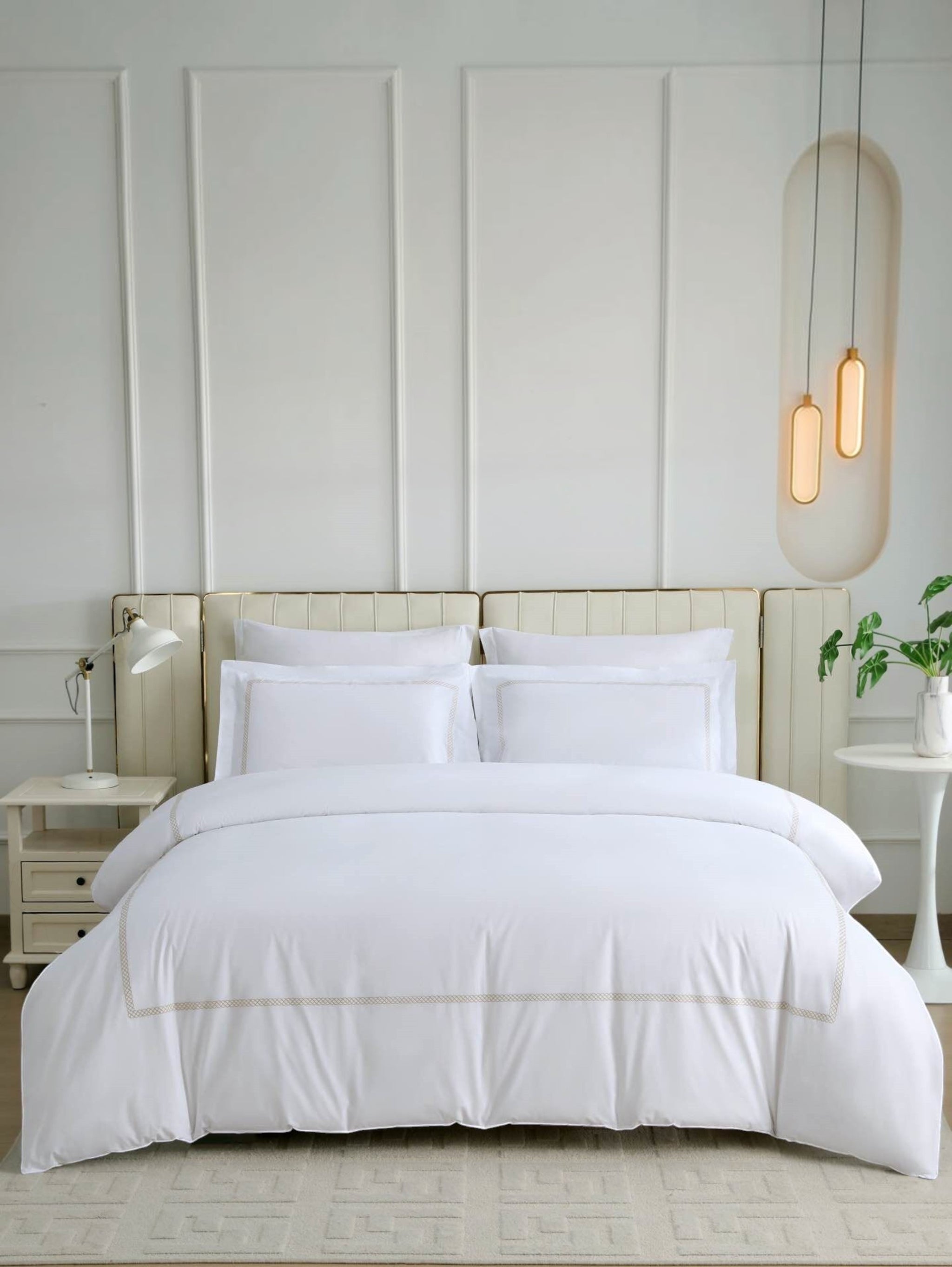 Dwell Aleena Duvet Set - 200 Thread Count Percale