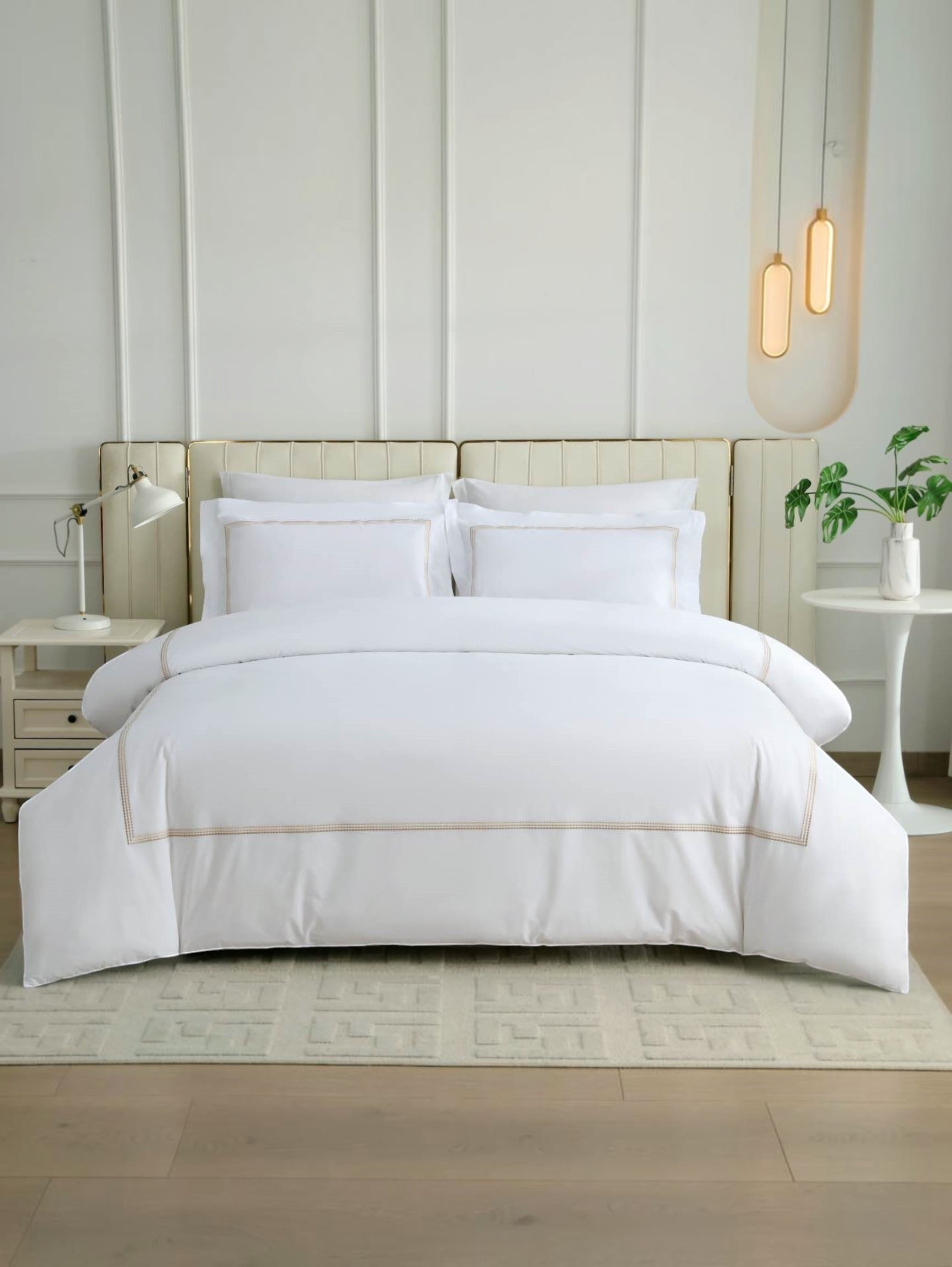 Dwell Alexis Duvet Set - 200 Thread Count Percale