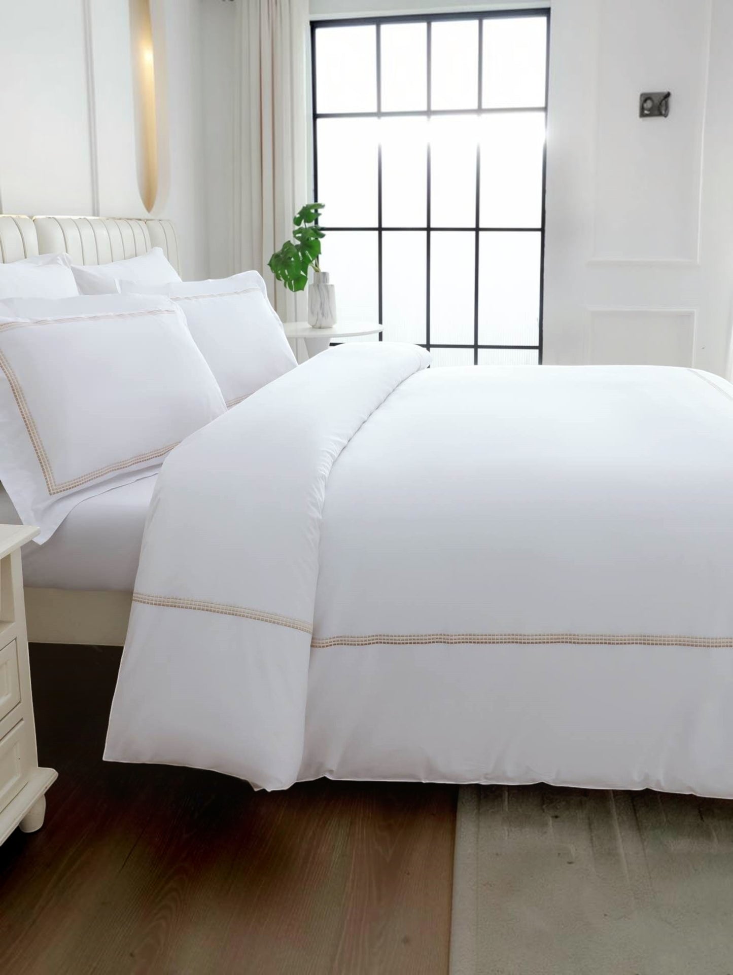 Dwell Alexis Duvet Set - 200 Thread Count Percale