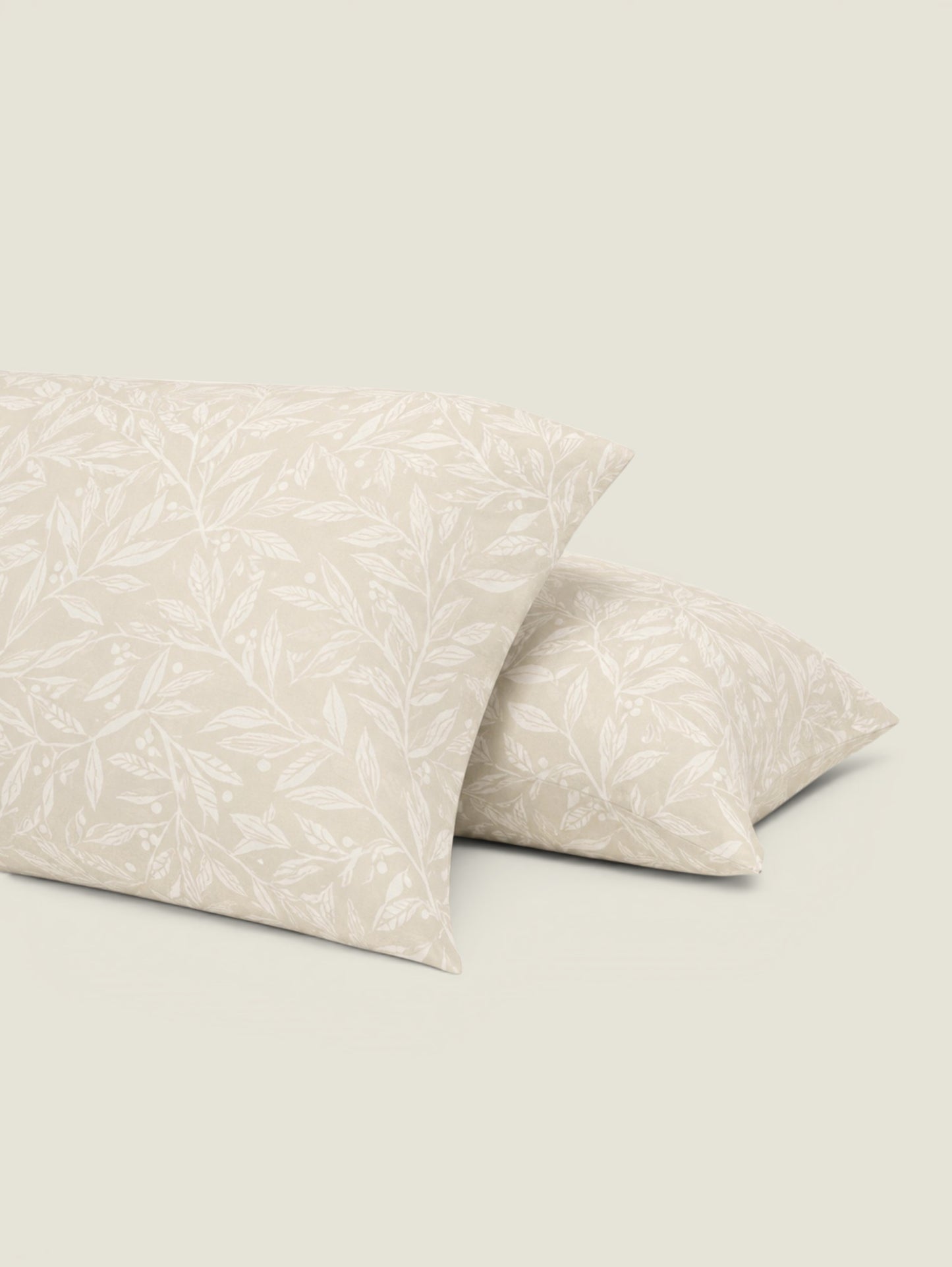 Kiara Jacquard 4PC Duvet Cover Set - Beige