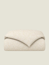 Kiara Jacquard 4pc Comforter Set - Beige