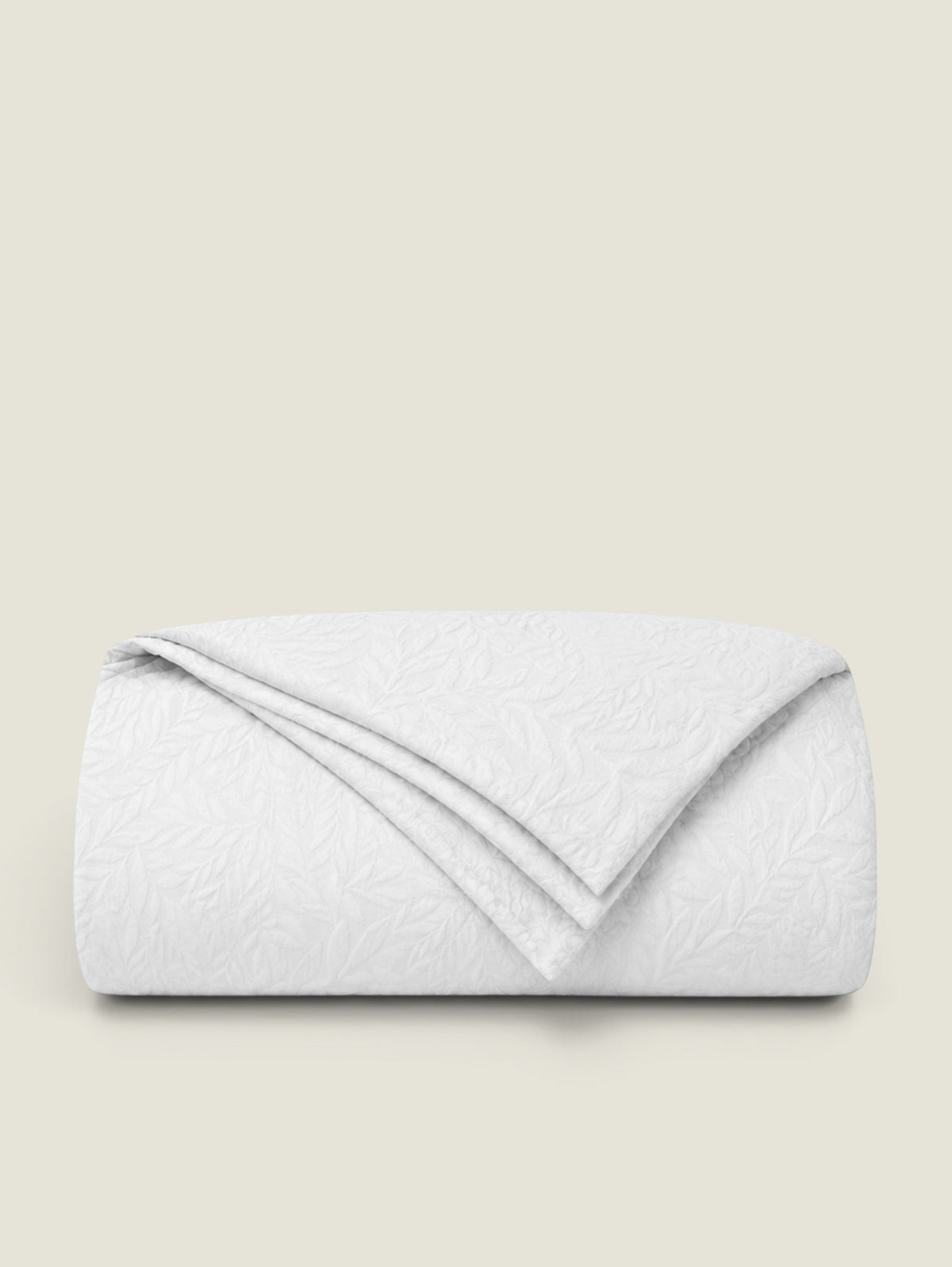 Dwell Juniper Duvet Set - Jacquard King / White