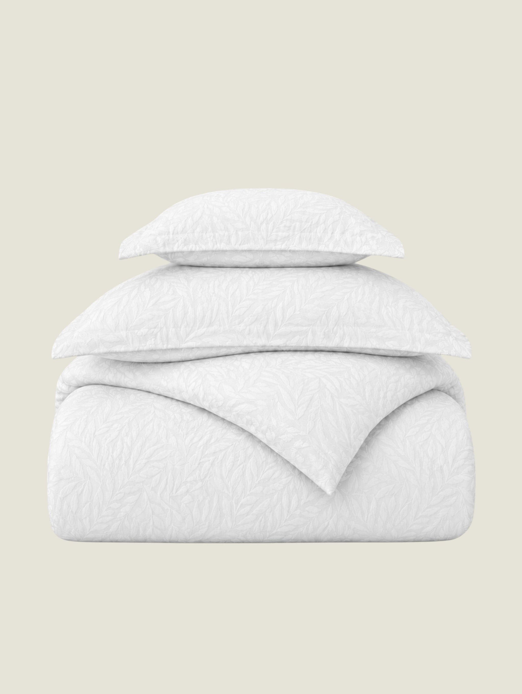 Juniper Jacquard 4pc Comforter Set - White