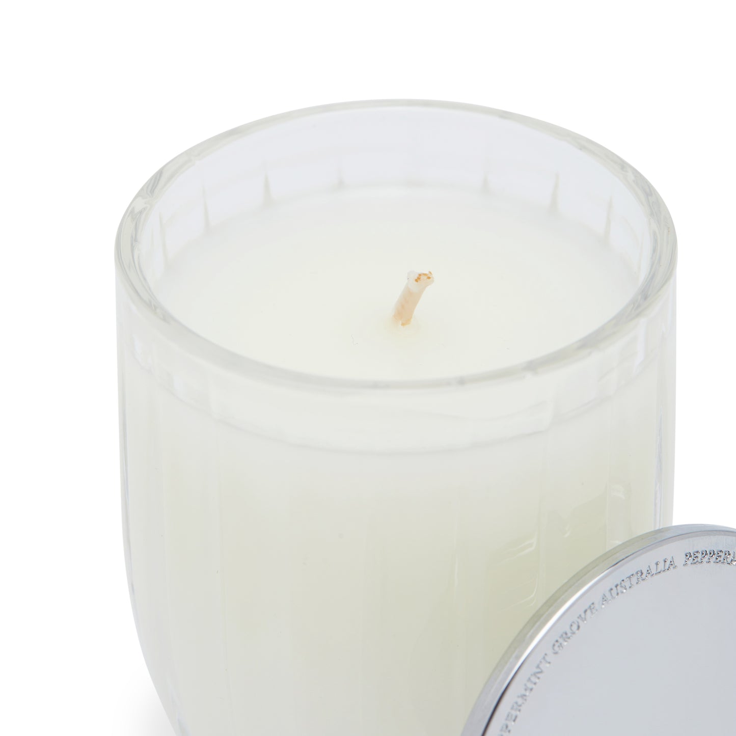 Peppermint Grove Fresh Sage & Cedar Aroma Candle 60g / Beige