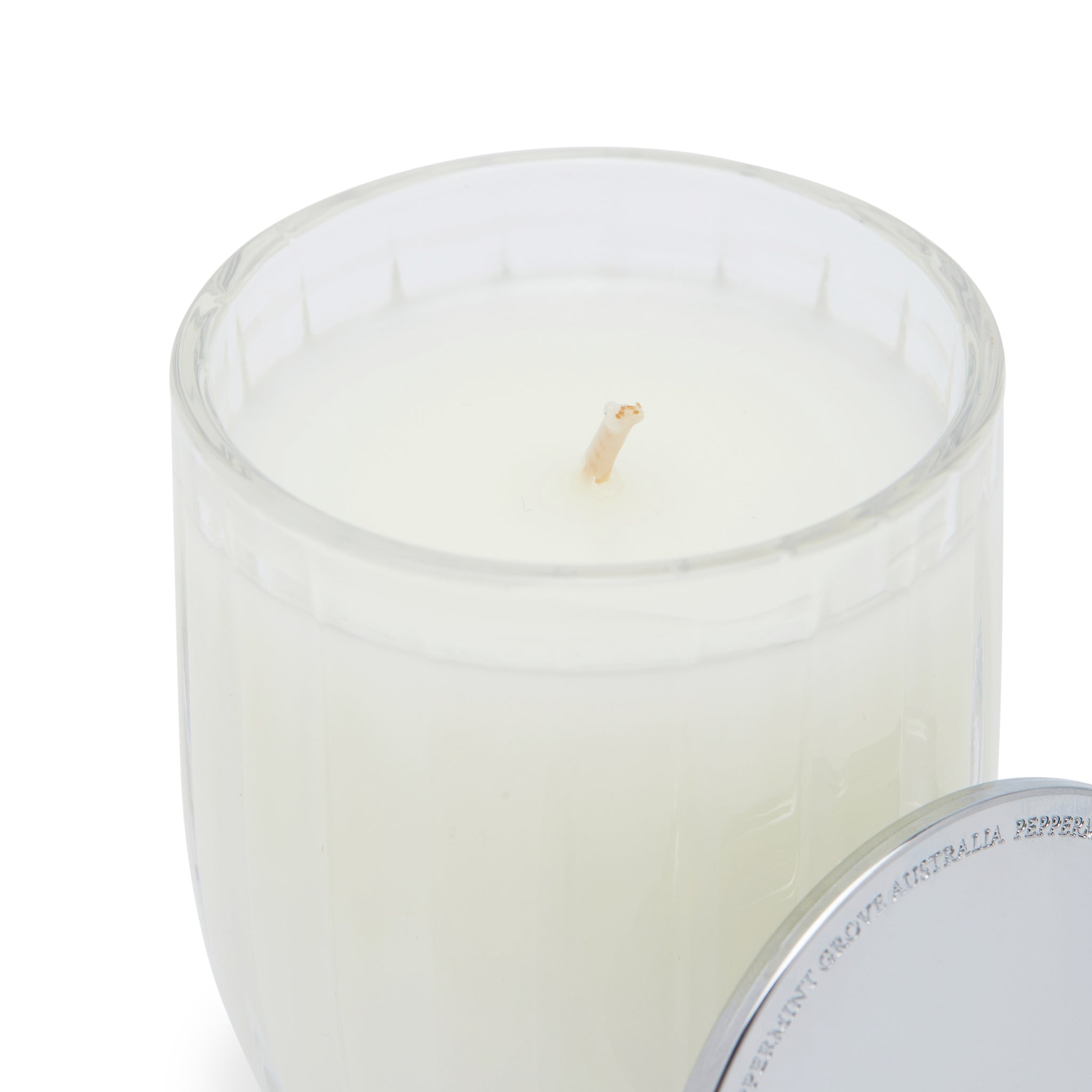 Peppermint Grove Fresh Sage & Cedar Aroma Candle 60g / Beige