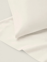 Punto Imperiale Pillow Cover - 300 Thread Count Sateen King / Offwhite