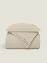 Punto Imperiale Duvet Set - 300 Thread Count Sateen King / Beige