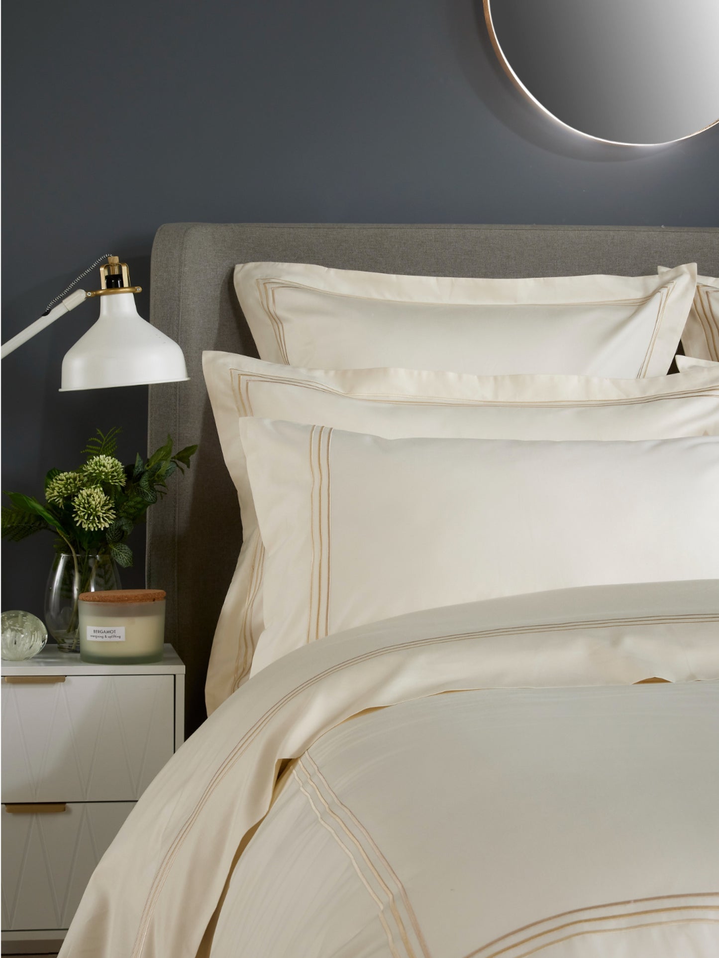 Christy Luxury Supima Pillow Cover - 500 Thread Count Sateen