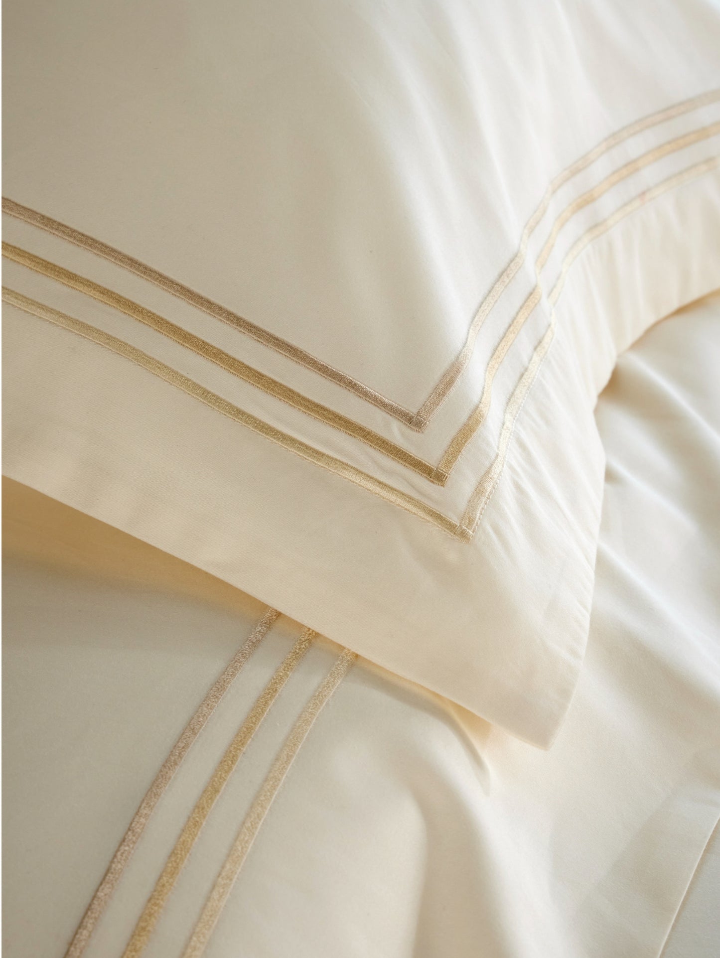 Christy Luxury Supima Pillow Cover - 500 Thread Count Sateen