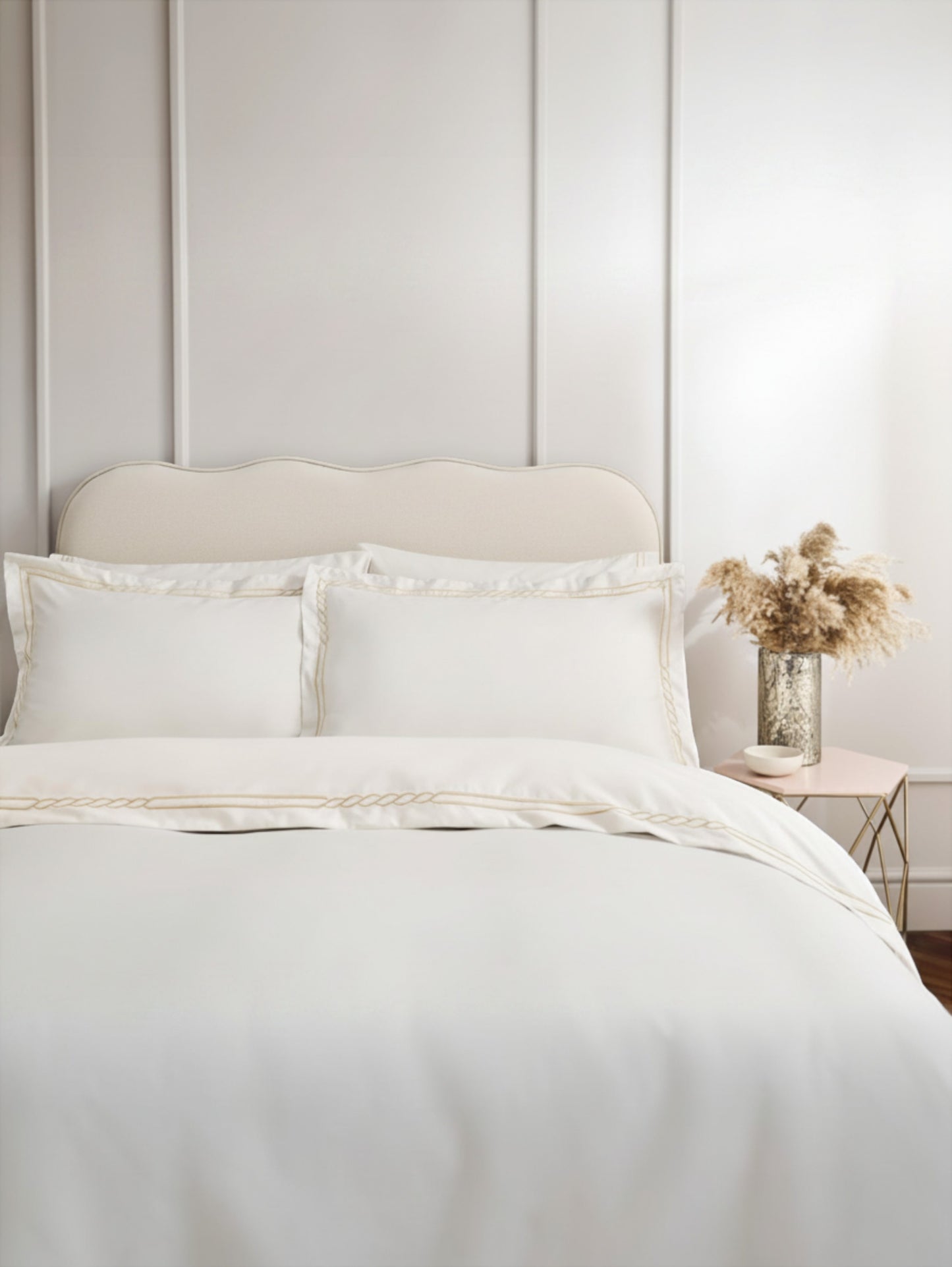 Christy Nautical Pillow Cover - 400 Thread Count Sateen