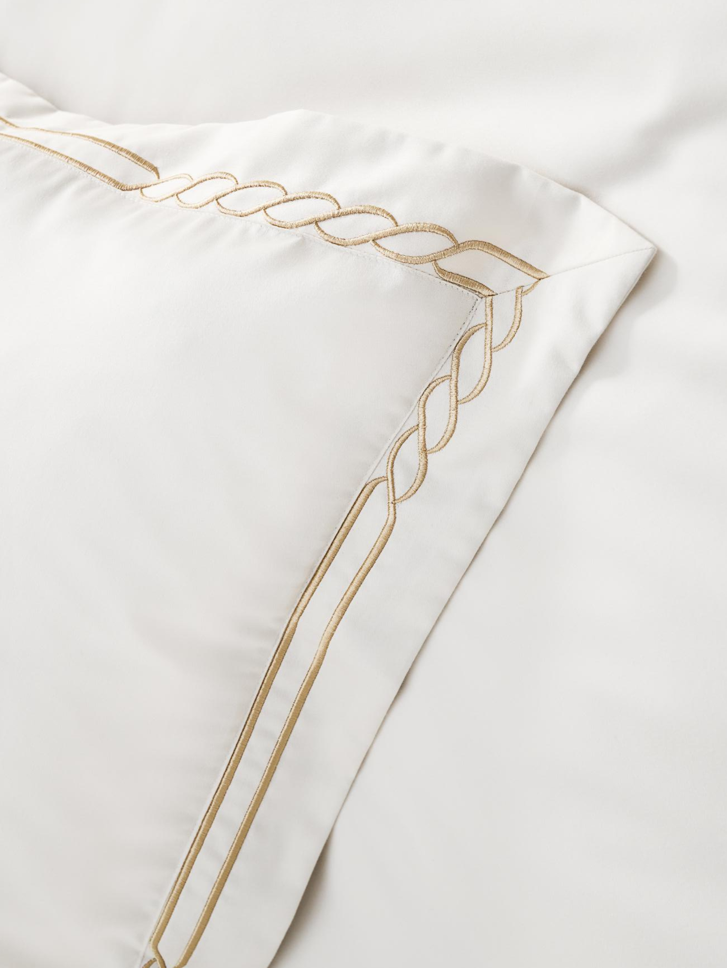 Christy Nautical Pillow Cover - 400 Thread Count Sateen