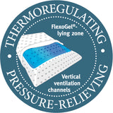 Paradies FlexoGel® Dream Pillow – Cooling Comfort with Adaptive Neck Support
