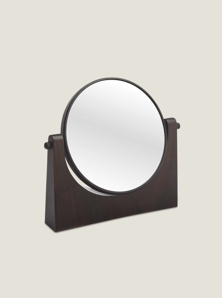 Aquanova Ebony Double Sided Make-Up Mirror