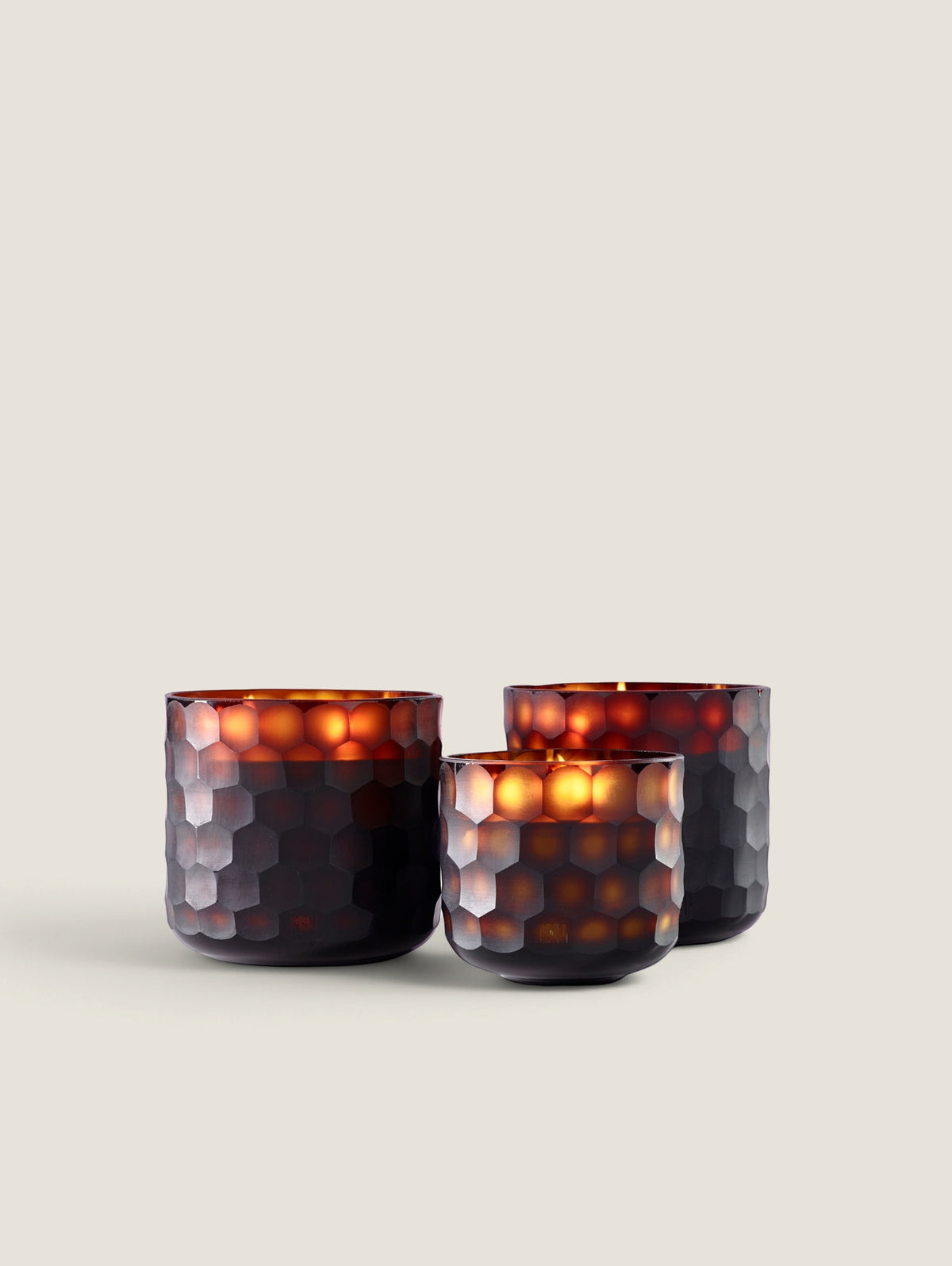 Onno Circle  Amber Candle Serengeti