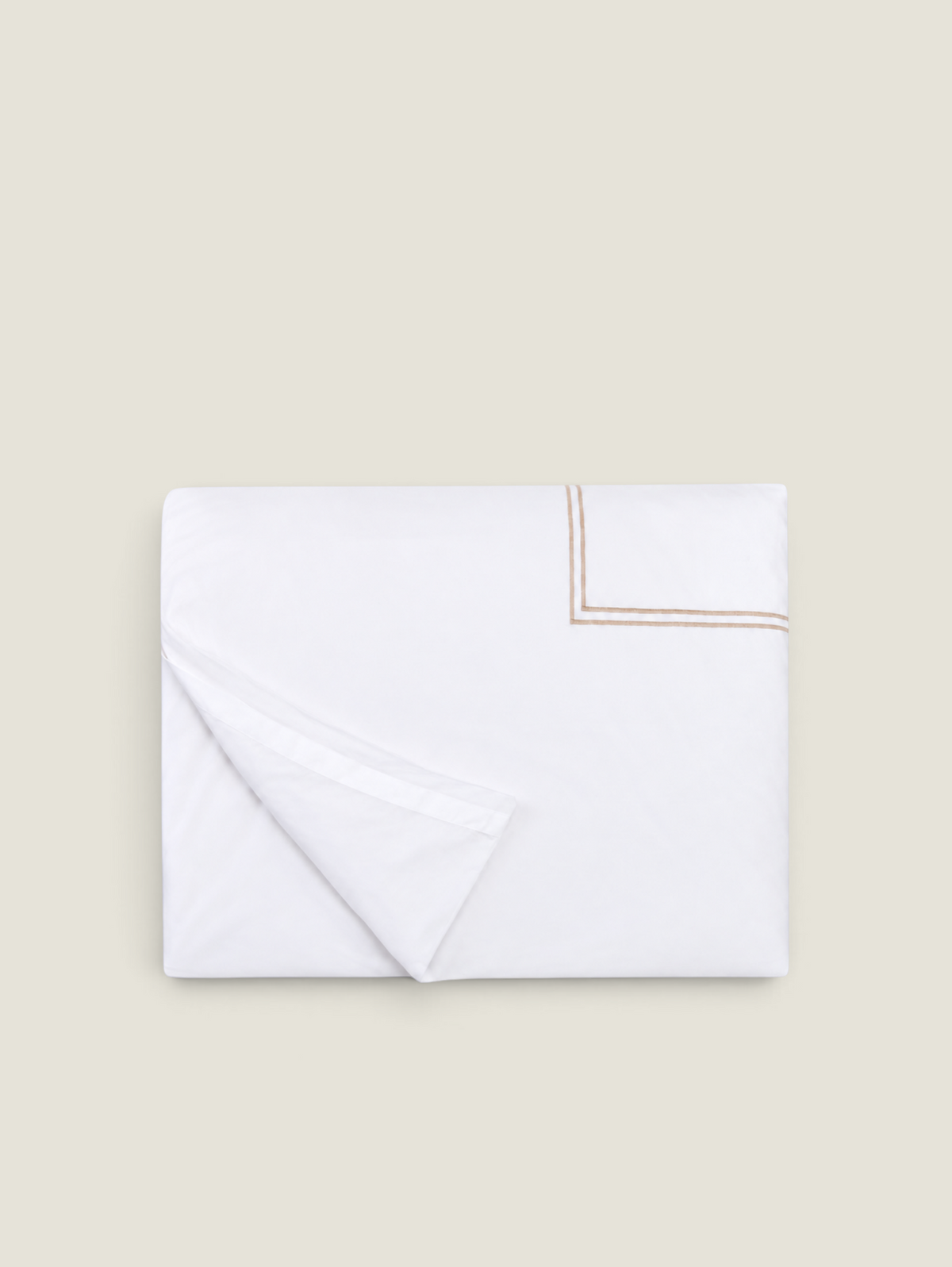 Sferra Grande Hotel Percale Duvet Cover