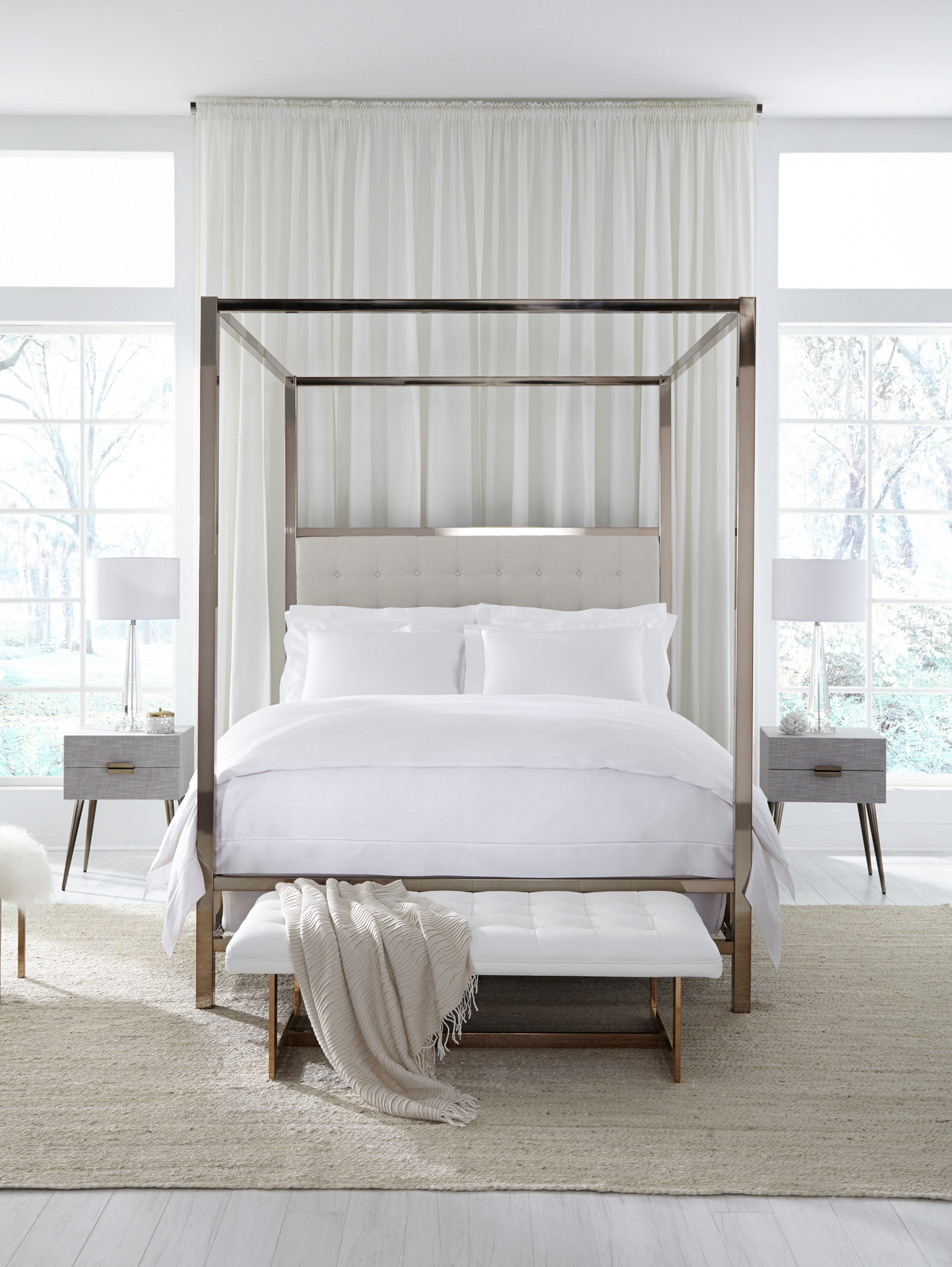 Sferra Giza 45 Sateen Fitted Sheet