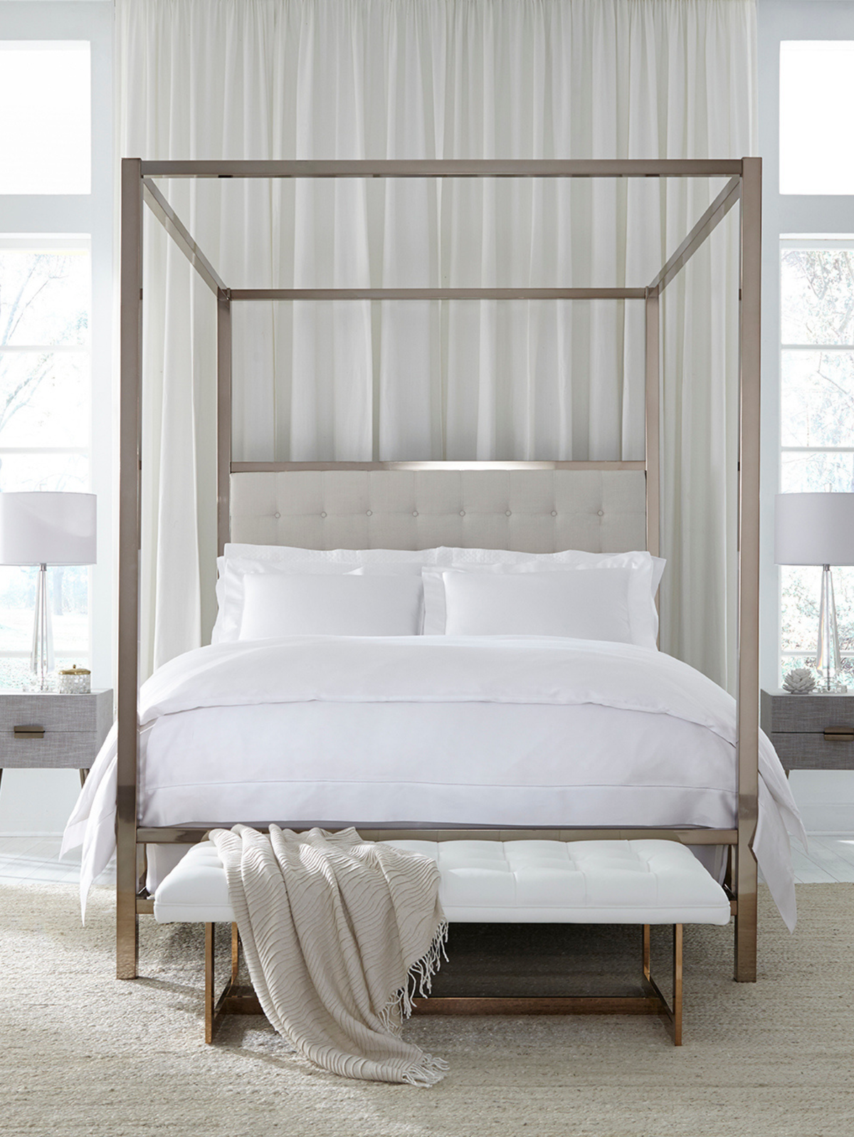 Sferra Giza 45 Sateen Flat Sheet