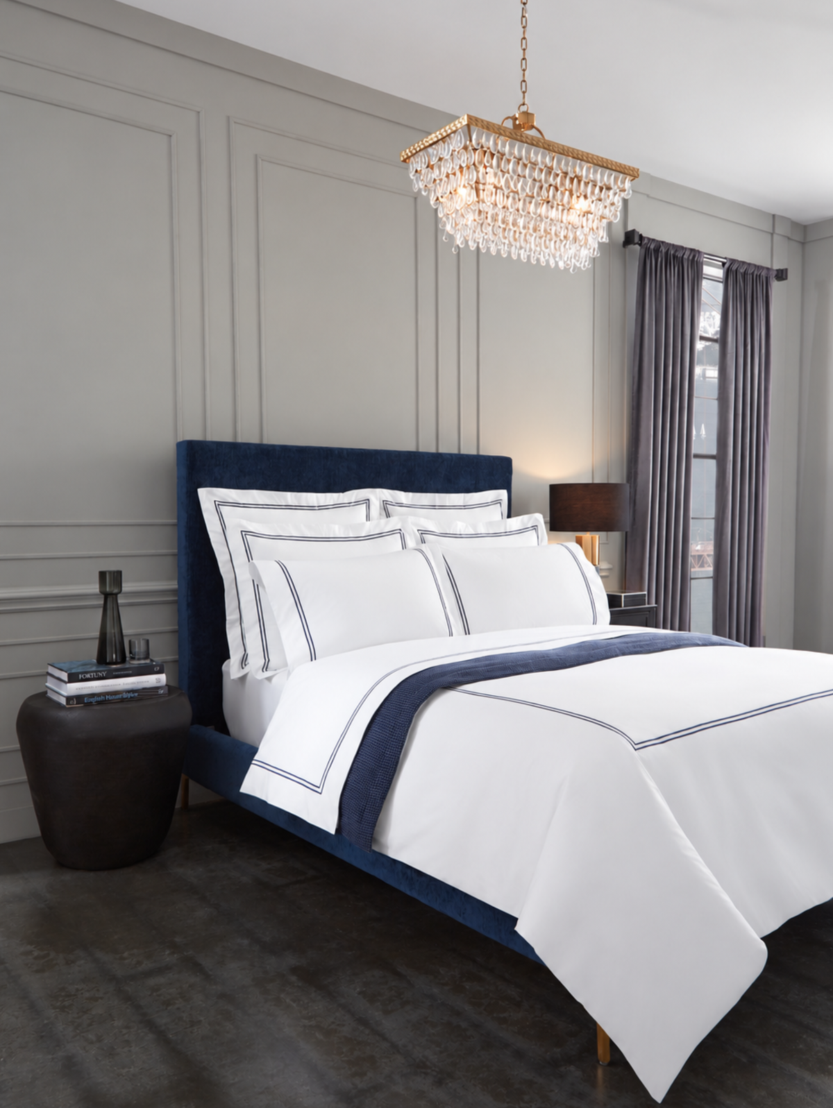 Sferra Grande Hotel Percale Pillow Case Sham