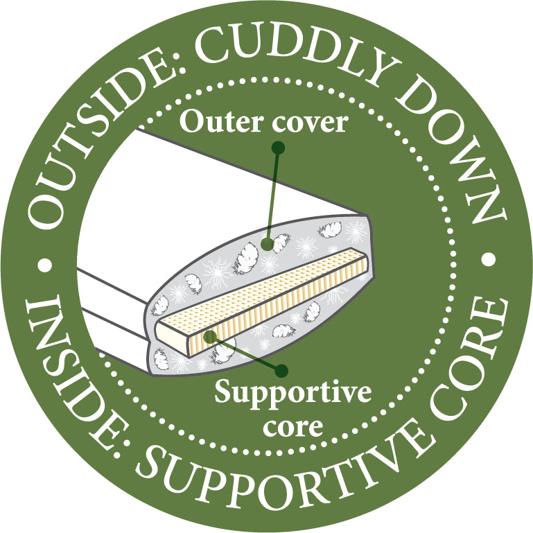 Paradies Down Revita 90 Organic Pillow