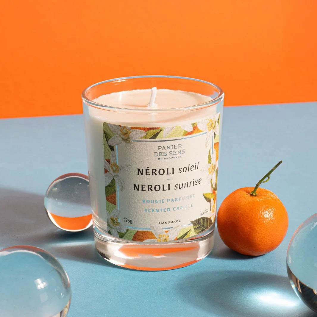 Vegetable Wax Scented Candle - Parfum Neroli Sunrise 275G