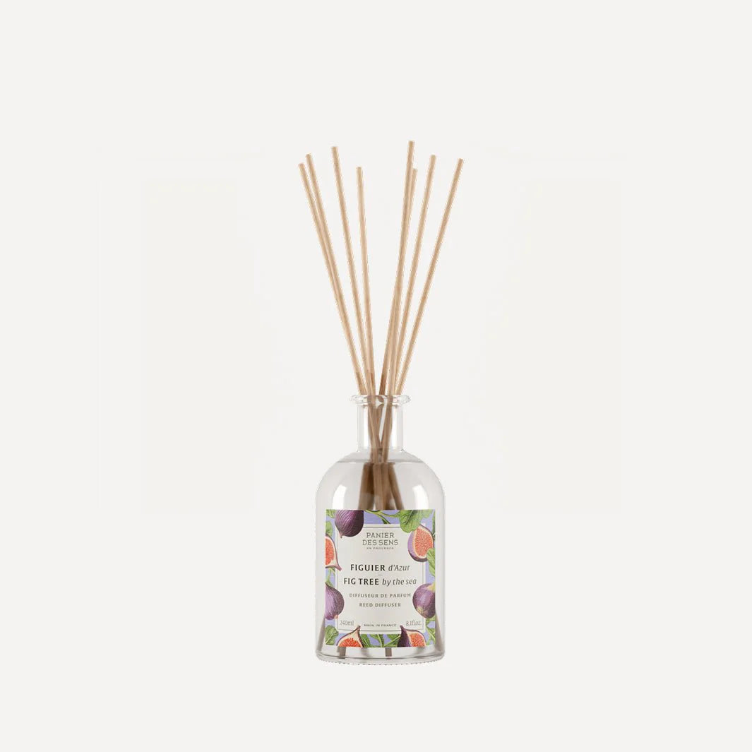 Scented Candle Set+Fig Fragrance Diffuser - Figuier D'Azur