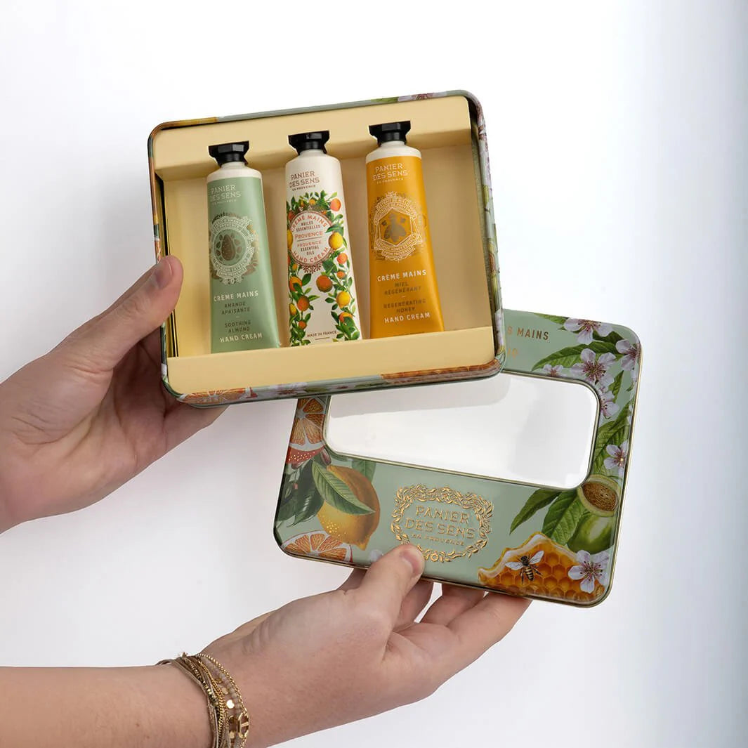 Hand Cream Set - Honey, Almond And Provence (3X30Ml)