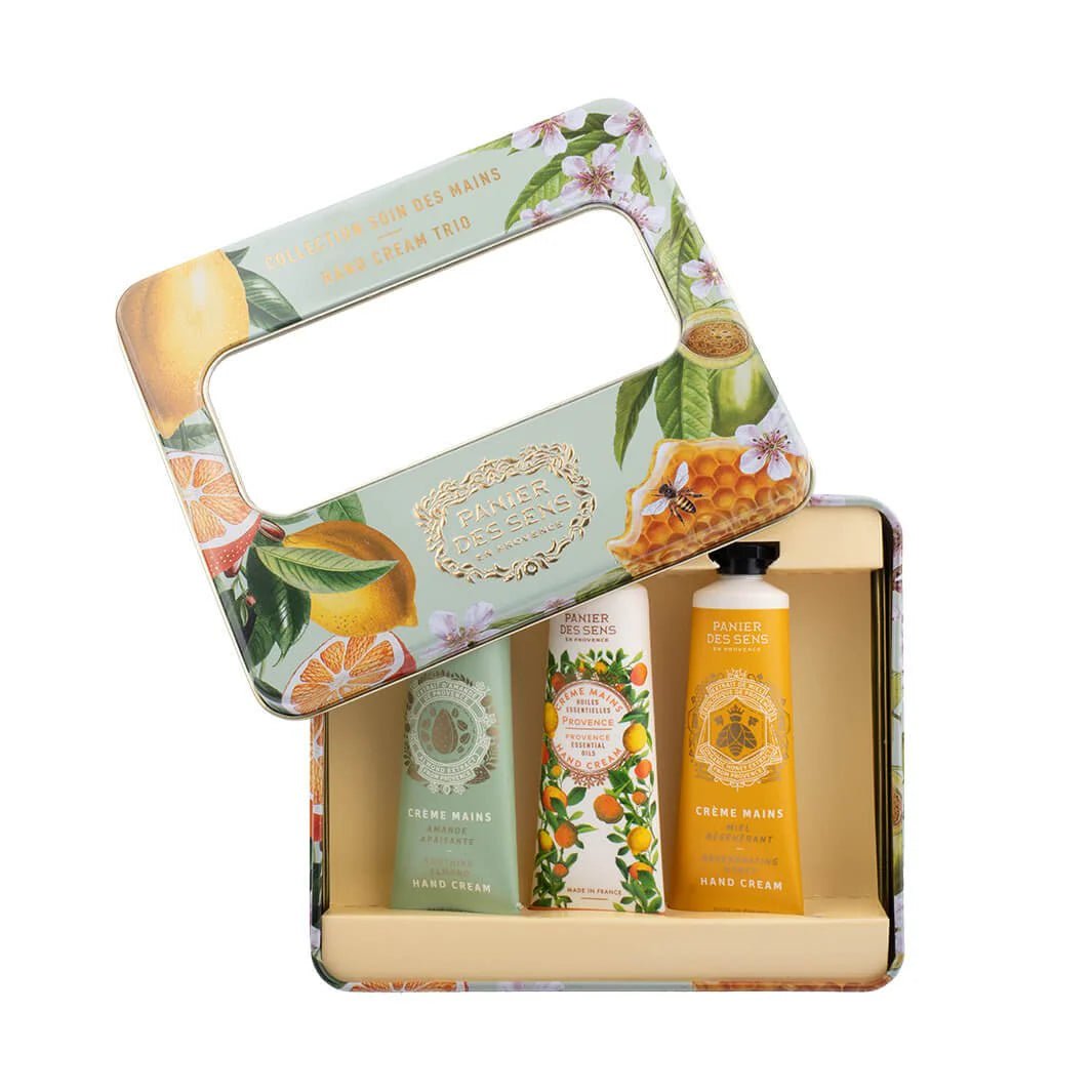 Hand Cream Set - Honey, Almond And Provence (3X30Ml)