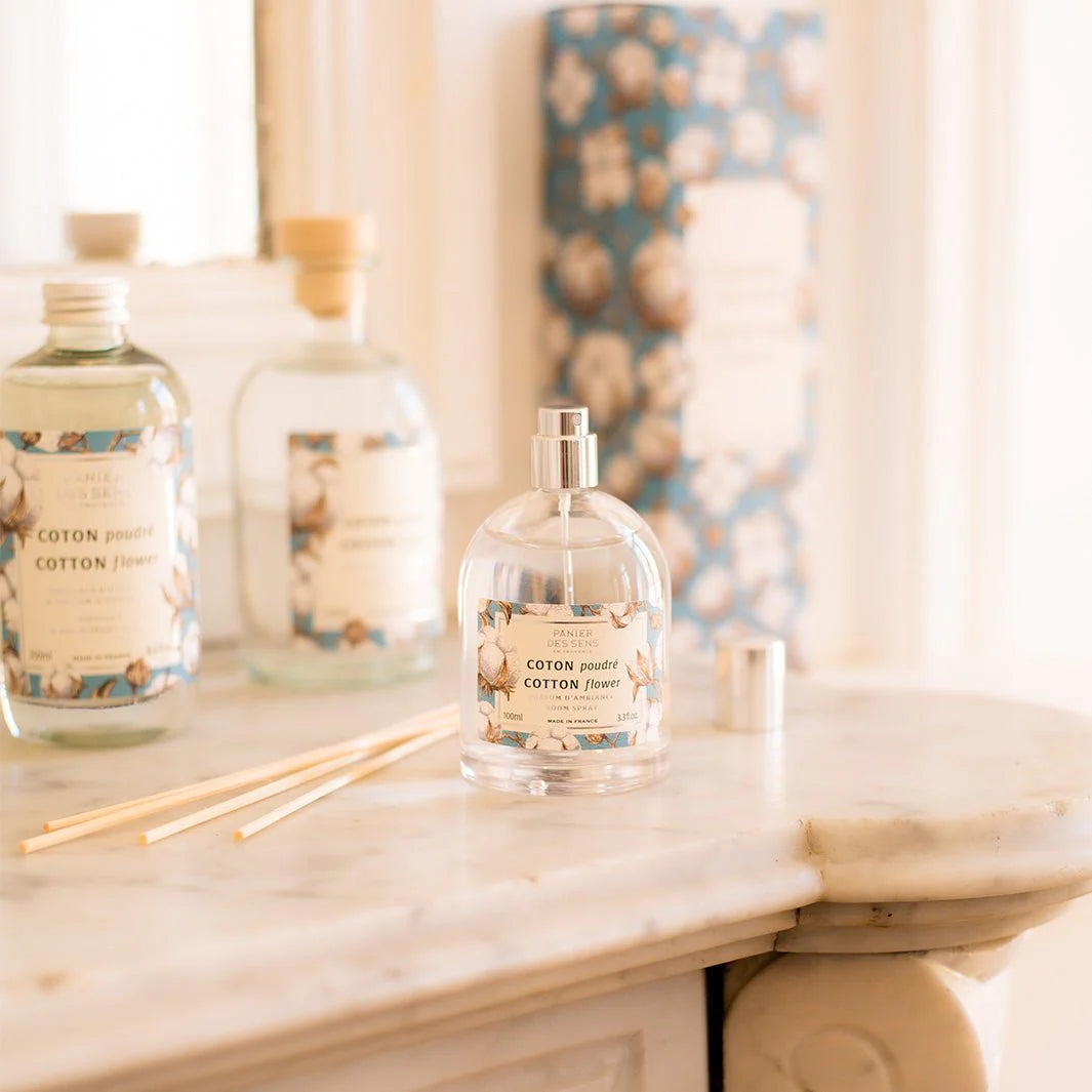 Natural Room Fragrance - Powdered Cotton 100Ml