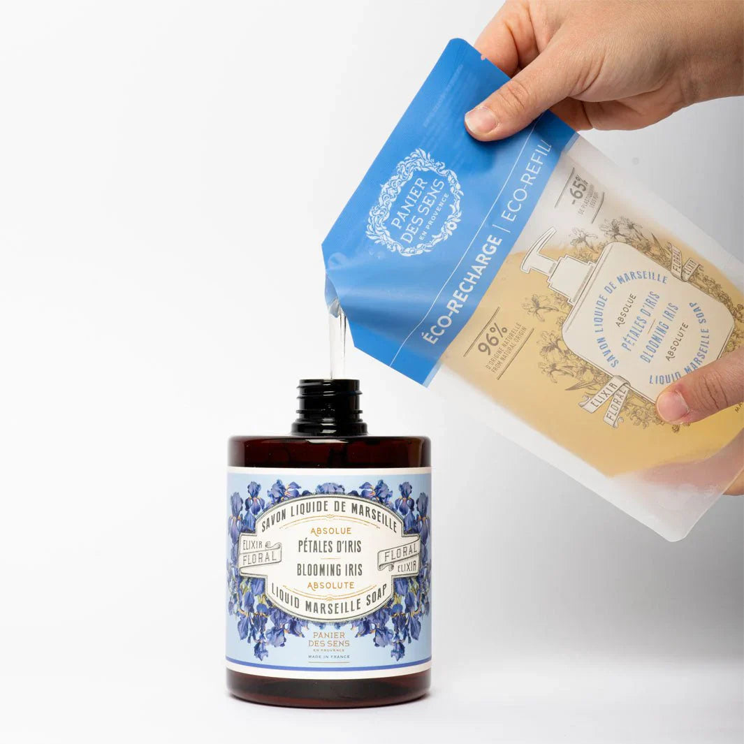 Marseille Liquid Soap Refill - Blooming Iris 500Ml