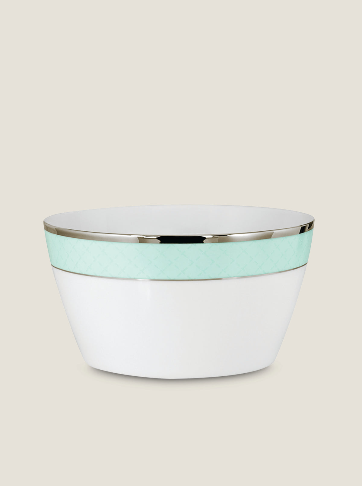 Porcel Ethereal Blue Round Salad Bowl