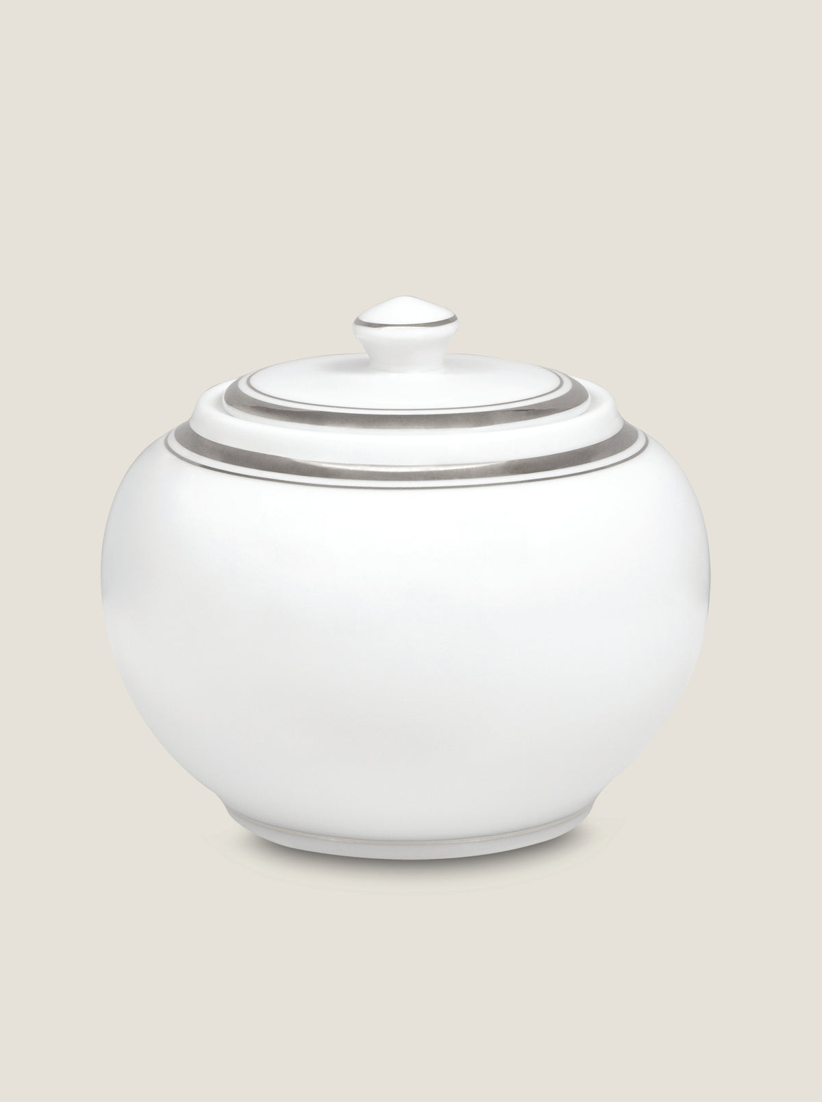 Porcel Platine Sugar Bowl
