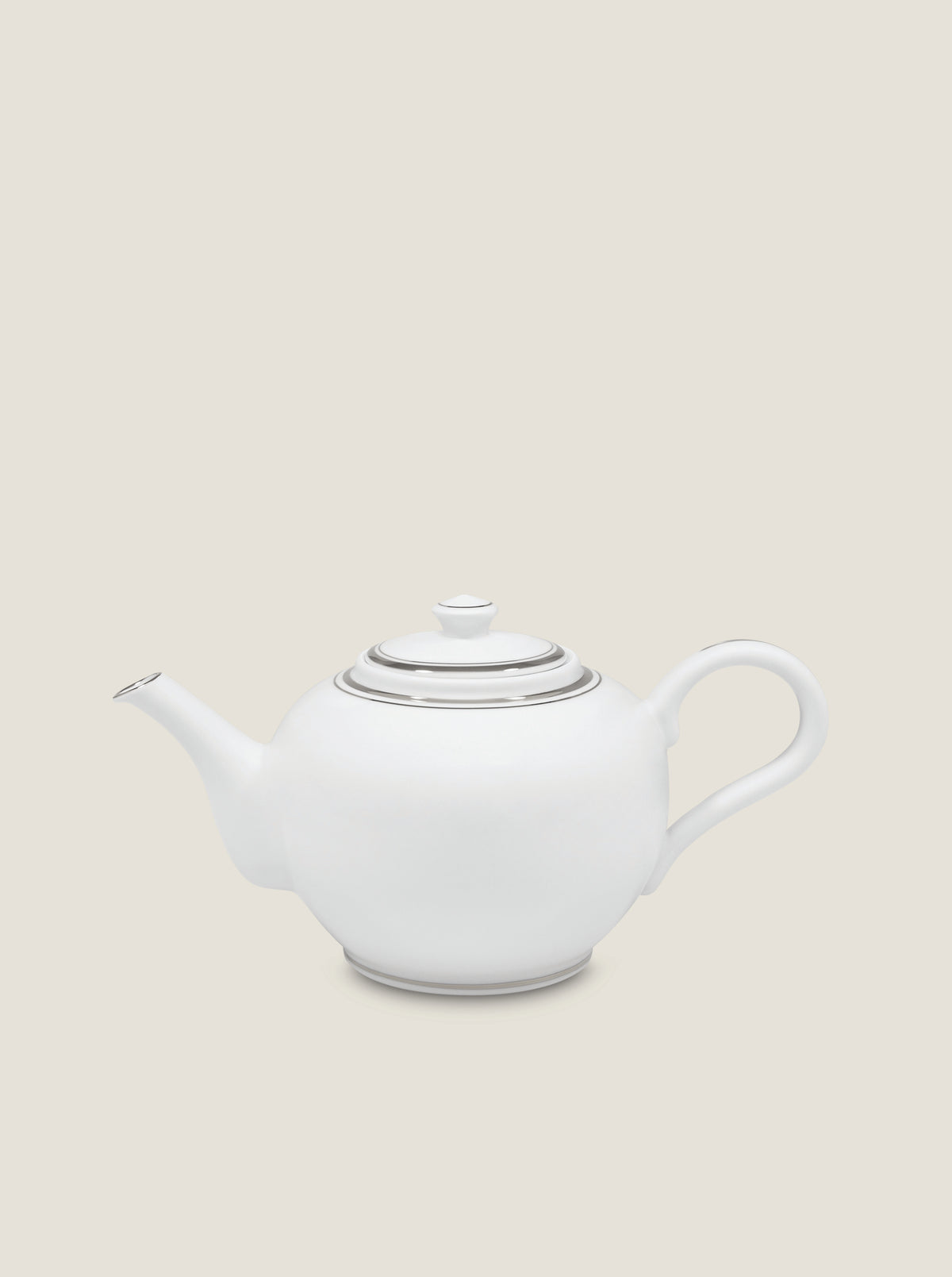 Porcel Platine Tea Pot