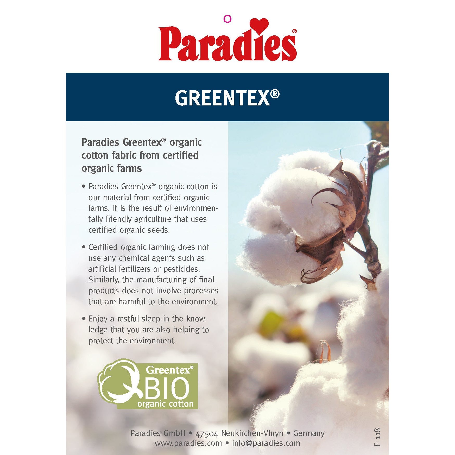 Paradies Malea - Medium Support - Goose Down & Feather Pillow