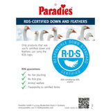 Paradies Malea - Medium Support - Goose Down & Feather Pillow