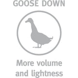 Paradies Malea - Medium Support - Goose Down & Feather Pillow